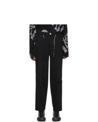 Mastermind World Black Baggy Jeans