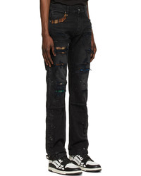 Amiri Black Distressed Jeans