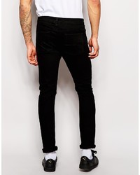 Asos Brand Skinny Jeans With Knee Rips