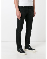 Saint Laurent Classic Distressed Jeans