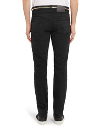 Givenchy Cuban Fit Distressed Denim Jeans