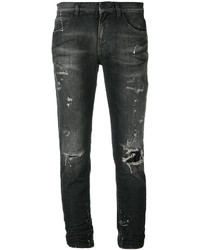 Faith Connexion Distressed Cropped Jeans
