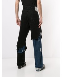 Raf Simons Distressed Double Layer Jeans