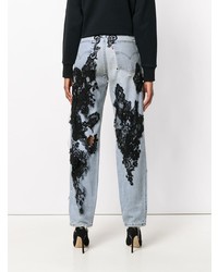 Almaz Distressed Lace Jeans