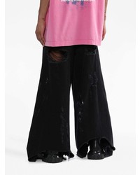 Vetements Distressed Loose Fit Jeans