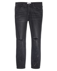 Ovadia & Sons Distressed Slim Fit Jeans