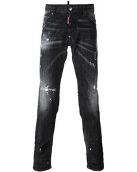 DSQUARED2 Cool Guy Distressed Whiskering Jeans