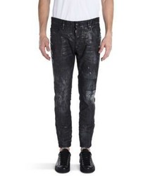 DSQUARED2 Faded Distressed Jeans