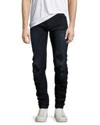 G Star G Star Arc 3d Distressed Slim Jeans Black