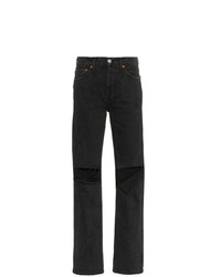 RE/DONE High Rise Cutout Loose Jeans