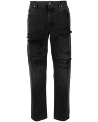 Dolce & Gabbana High Waisted Ripped Jeans