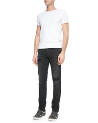 J Brand Jeans Mick Destroyed Skinny Fit Jeans