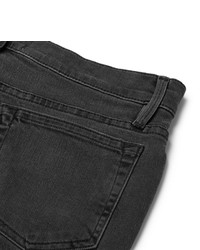 Frame Lhomme Slim Fit Distressed Stretch Denim Jeans