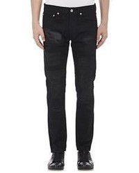 Junya Watanabe Man Comme Des Garons Ripped Repaired Jeans Black Siz