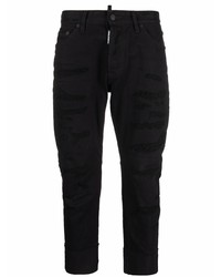 DSQUARED2 Mid Rise Cropped Jeans
