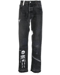 GALLERY DEPT. Mid Rise Straight Leg Jeans