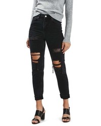 Topshop Mom Super Ripped Jeans