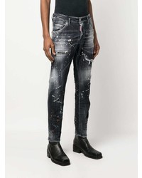 DSQUARED2 Paint Splatter Detail Jeans