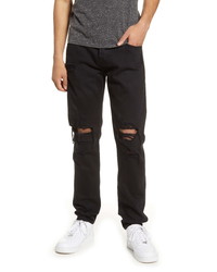7 For All Mankind Paxtyn Ripped Skinny Fit Jeans