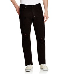 Prps Goods Co Newt Barracuda Straight Fit Jeans In Black