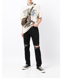 Represent Ripped Detail Jeans