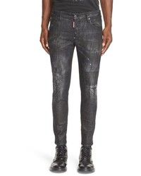 DSQUARED2 Ripped Repaired Slim Fit Jeans