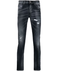 Dondup Ripped Slim Cut Jeans