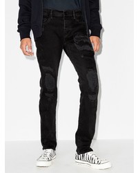 True Religion Rocco Distressed Slim Fit Jeans
