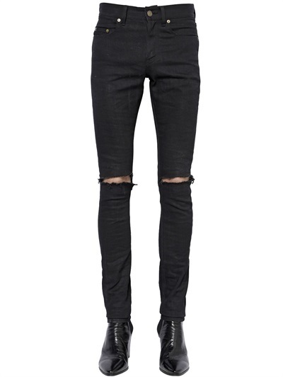 black saint laurent jeans
