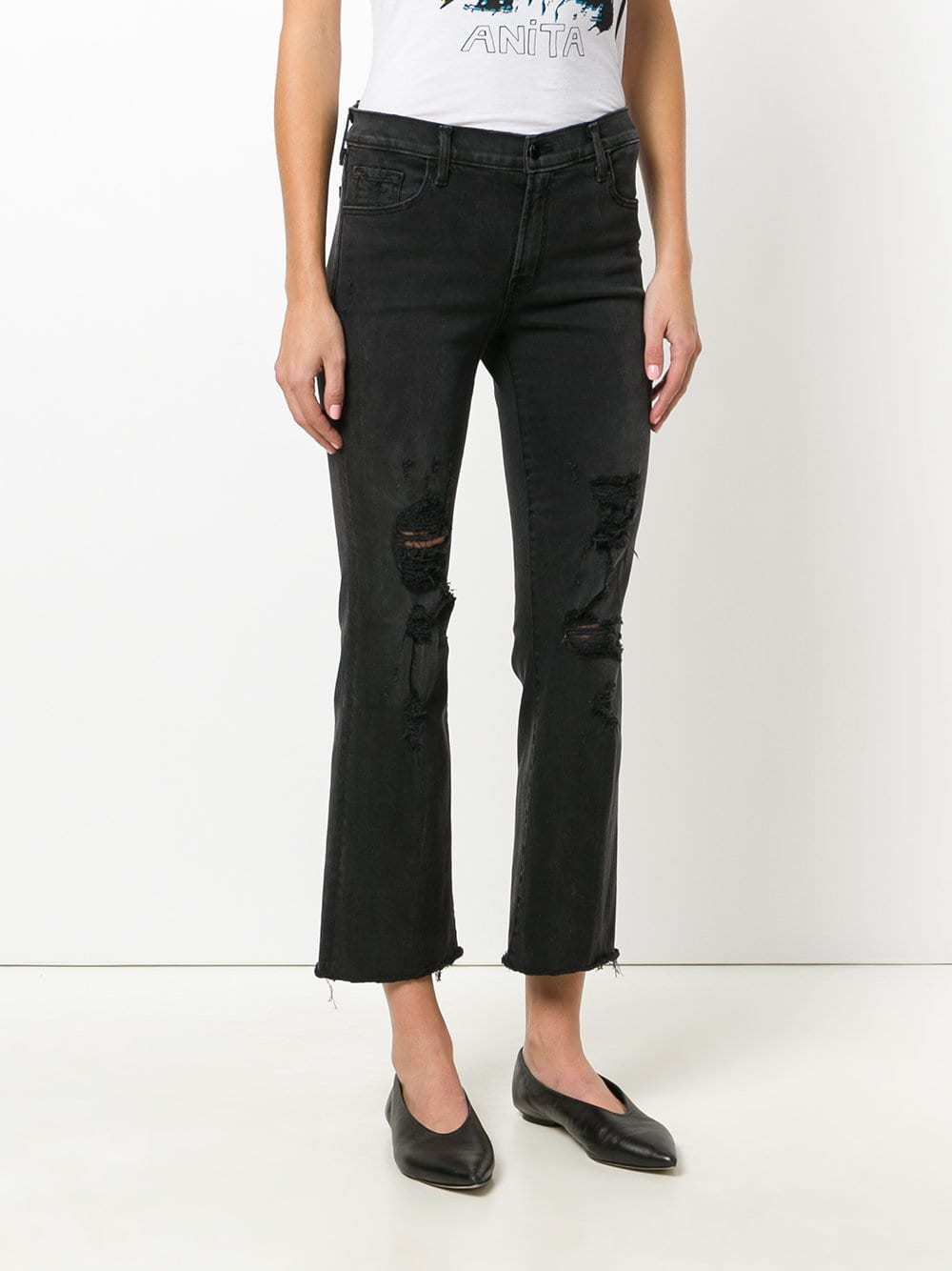 J Brand Selena Jeans, $236 | farfetch.com | Lookastic
