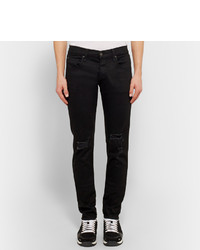 rag & bone Skinny Fit Tapered Fit 1 Distressed Stretch Denim Jeans