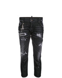 Dsquared2 Slouch Cropped Jeans