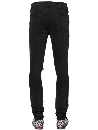 RtA 165cm Skinny Destroyed Denim Jeans, $469 | LUISAVIAROMA