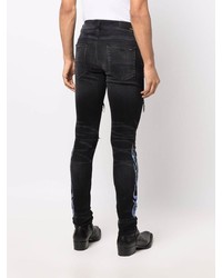 Amiri Bandana Print Skinny Jeans