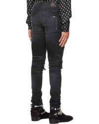 Amiri Black Iridescent Mx1 Jeans