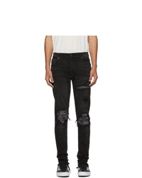 Ssense Uomo Accessori Sciarpe Black MX1 Bandana Jeans 