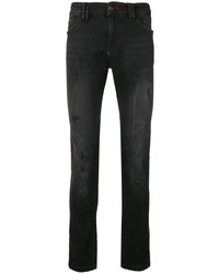 Philipp Plein Black Slim Fit Jeans