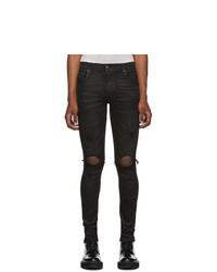Amiri Black Thrasher Minimal Jeans