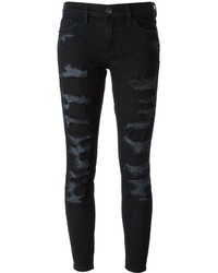 Current/Elliott Ripped Detailed Skinny Jeans