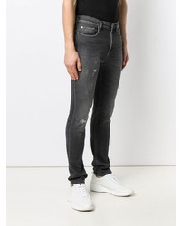 Neil Barrett Distressed Skinny Jeans