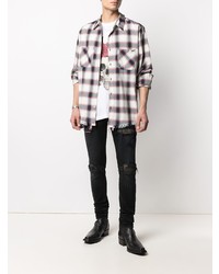 Amiri Distressed Skinny Jeans