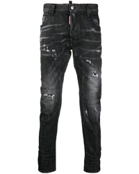 DSQUARED2 Distressed Washed Jeans