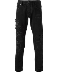 Dolce & Gabbana Ripped Skinny Jeans