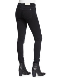 IRO Irma Distressed Skinny Denim Jeans Black