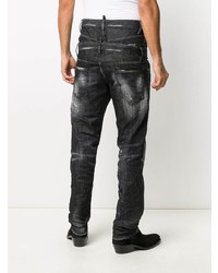 DSQUARED2 Layered Distressed Jeans