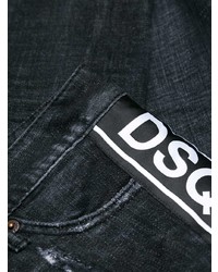 Dsquared2 Low Rise Ripped Skinny Jeans
