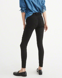 Abercrombie & Fitch Low Rise Super Skinny Jeans