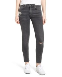 Levi's Made Crafted High Waist Ripped Skinny Jeans