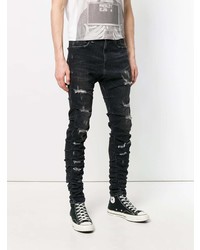 R13 Marbled Ripped Jeans