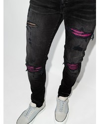 Amiri Mx1 Layered Detail Skinny Jeans